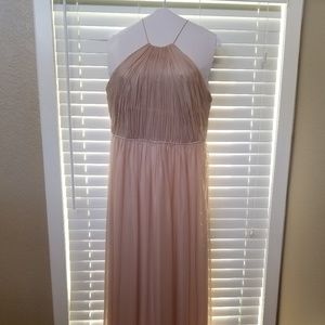 Vera Wang blush dress